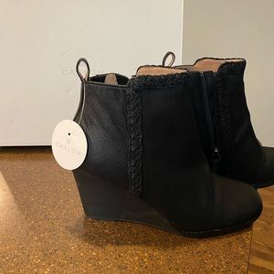 Whitney wedge booties